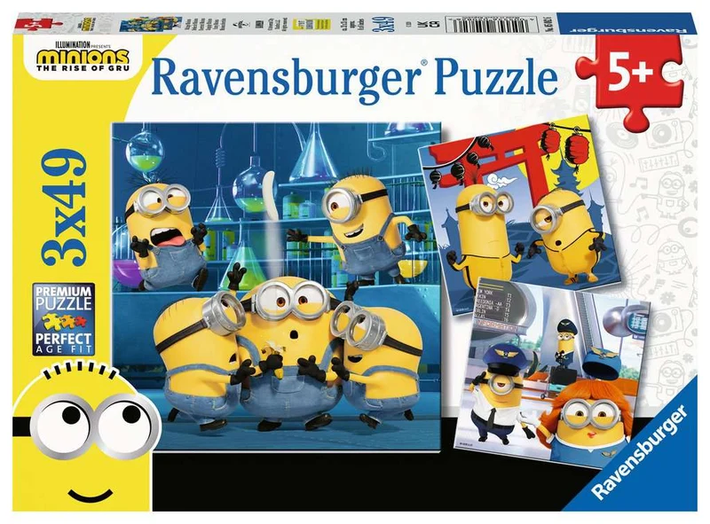 Ravensburger Funny Minions (3x49pcs)
