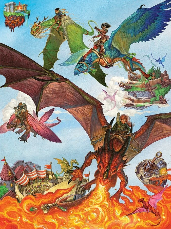 PFG Dragon Flight, Chris Seaman (Family Puzzle) (Usage/Used - PUZZLES FOR GOOD)