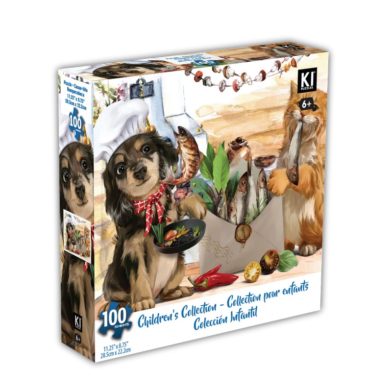 Childrens Collection - Dog & Cat Chef (100pcs)
