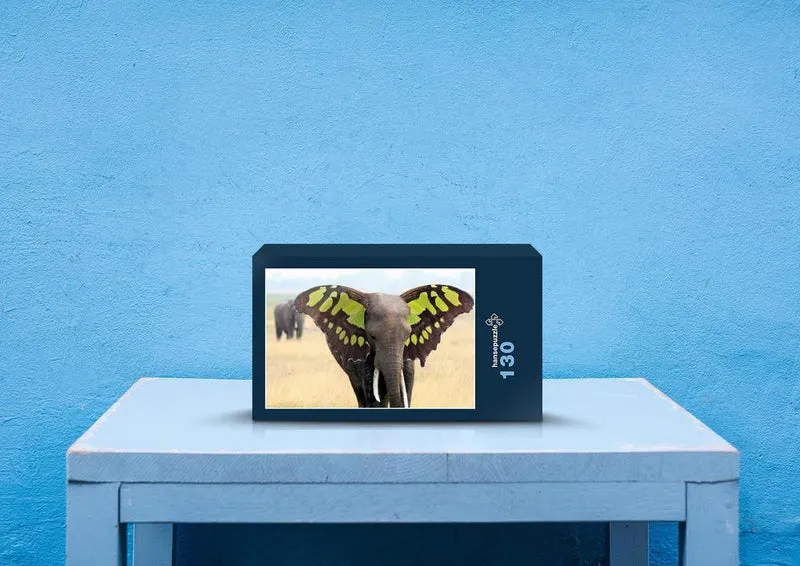 85409 Hintergründe - Elefant Puzzle