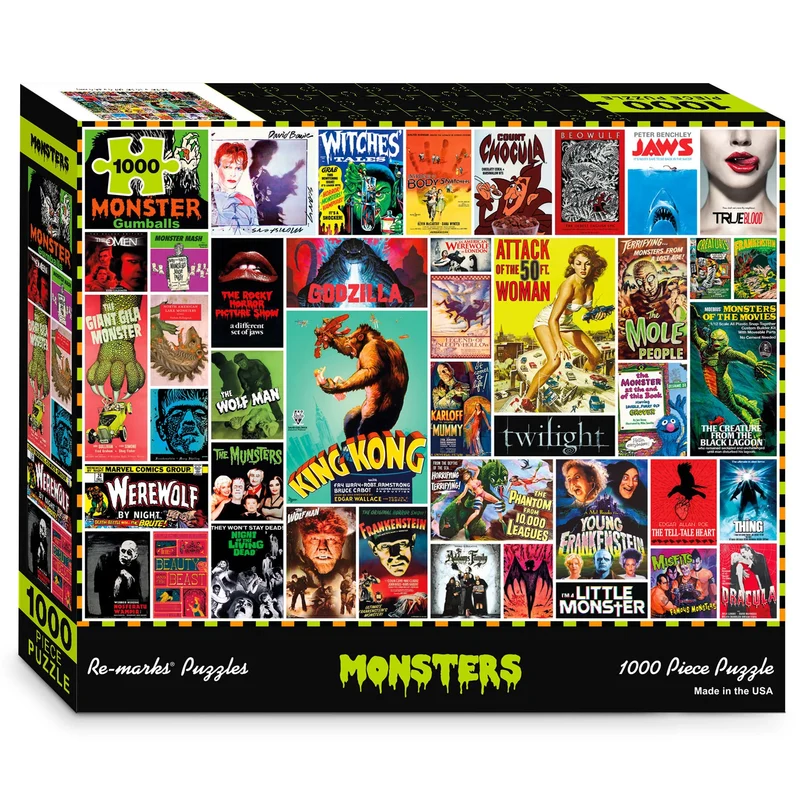 PFG Monsters (Usage/Used - PUZZLES FOR GOOD)