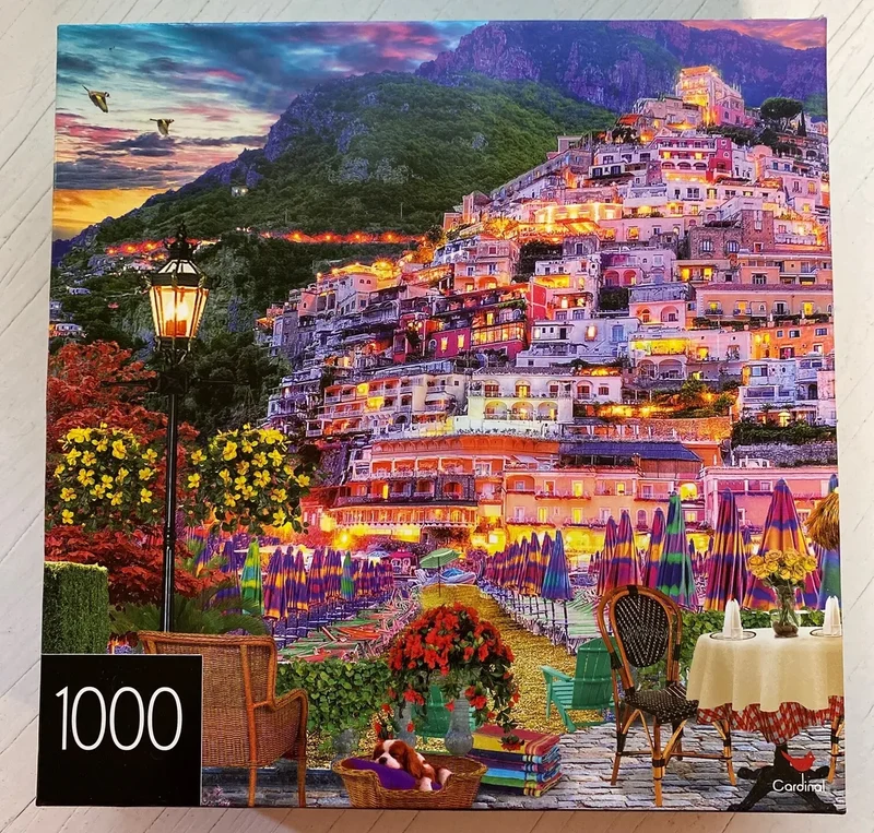 PFG Amalfi Coast (1000pcs) (Usage/Used - PUZZLES FOR GOOD)