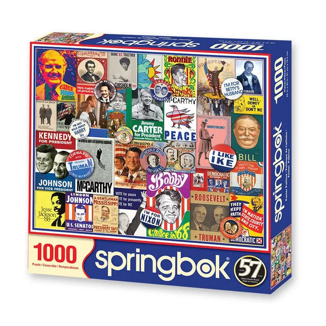 PFG Poster Politics (1000pcs) (Usage/Used - PUZZLES FOR GOOD)