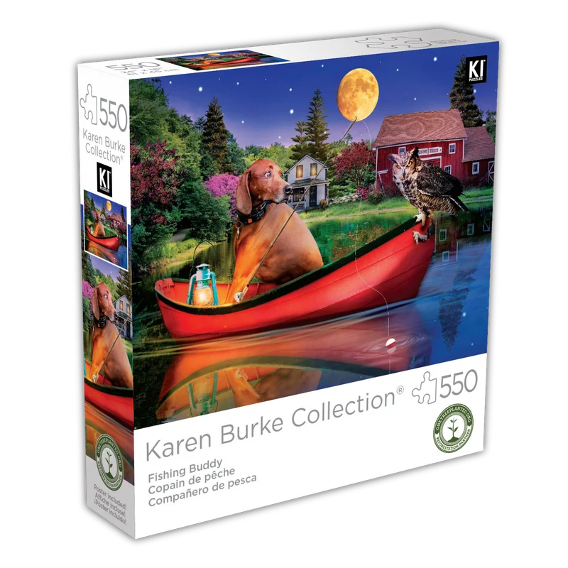 Fishing Buddy, Karen Burke (550pcs)