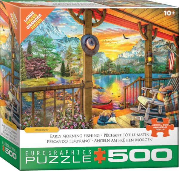 Early Morning Fishing, Dominic Davison (500 large pcs)