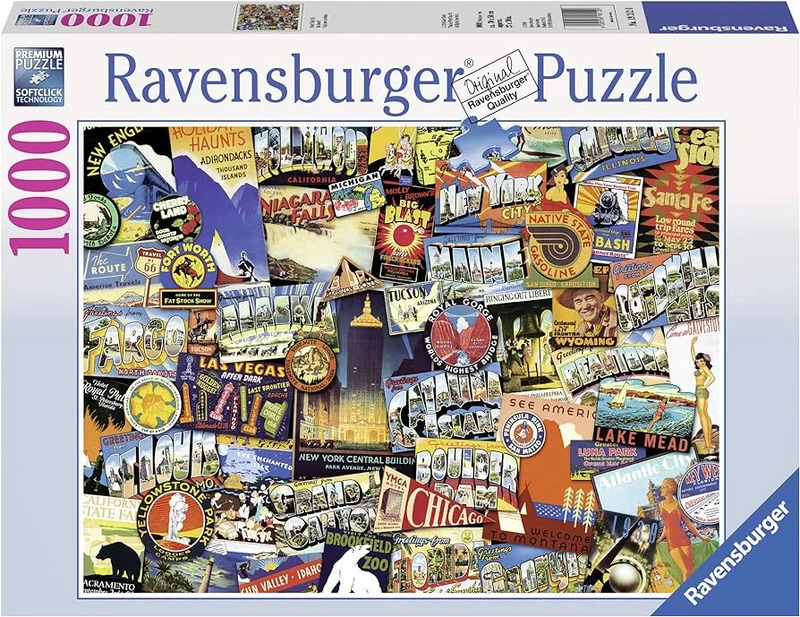 PFG Ravensburger Road Trip USA (Usage/Used - PUZZLES FOR GOOD)