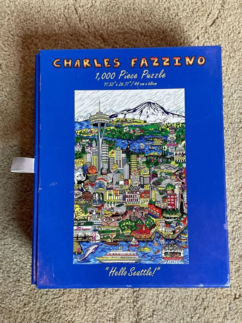 PFG Hello Seattle! Glitter (Usage/Used - PUZZLES FOR GOOD)