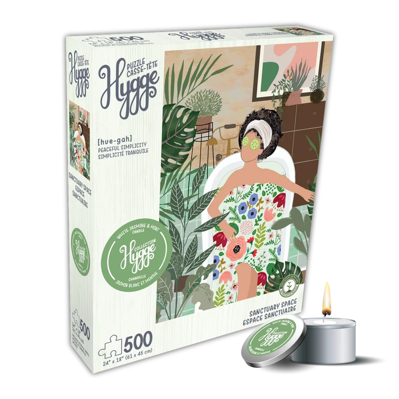 DMG Hygge - Sanctuary Space (BONUS Candle) (500pcs) (DAMAGED BOX)