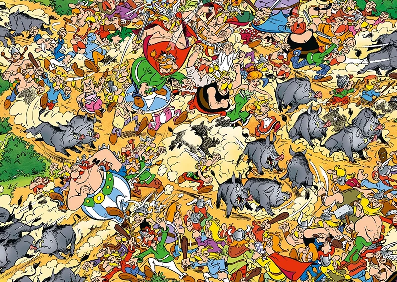 PFG Ravensburger Asterix in Total Chaos (Usage/Used - PUZZLES FOR GOOD)