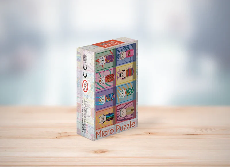 MINI Maneki Kokeshi Grid (99pcs)