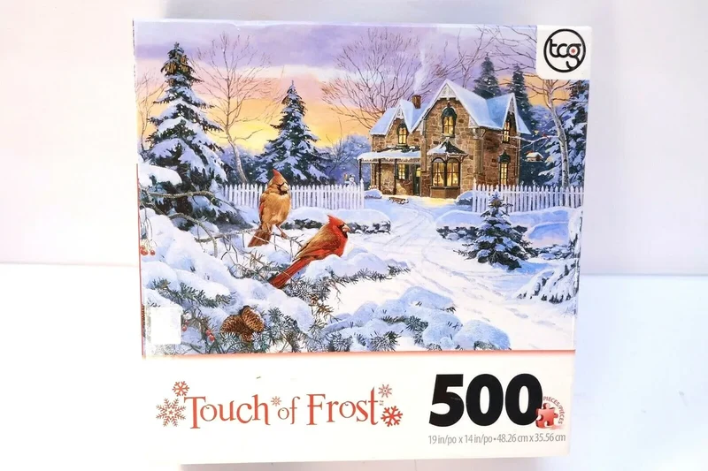 PFG Winter Memories with Cardinal (Usage/Used - PUZZLES FOR GOOD)