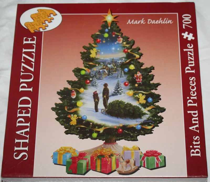 PFG Christmas Tree - Shaped (Usagé/Used - PUZZLES FOR GOOD)