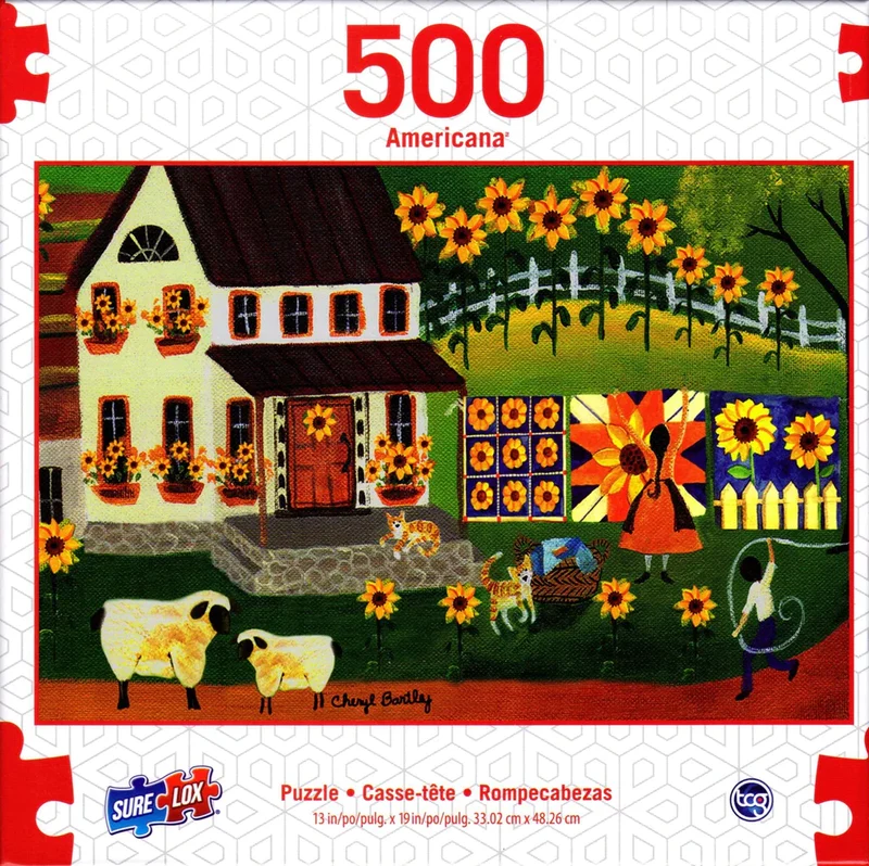 PFG Autumn Quilt (500pcs) (Usage/Used - PUZZLES FOR GOOD)