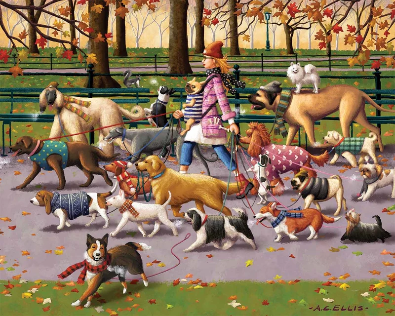 Dog Walker (1000pcs)