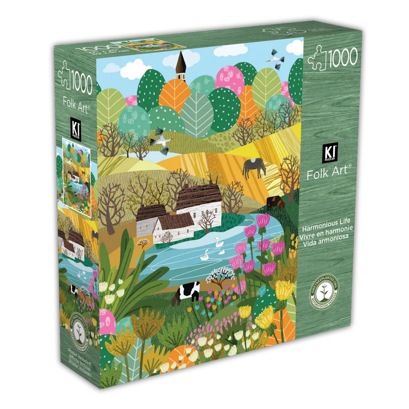 Folk Art Collection - Harmonious Life (1000pcs)
