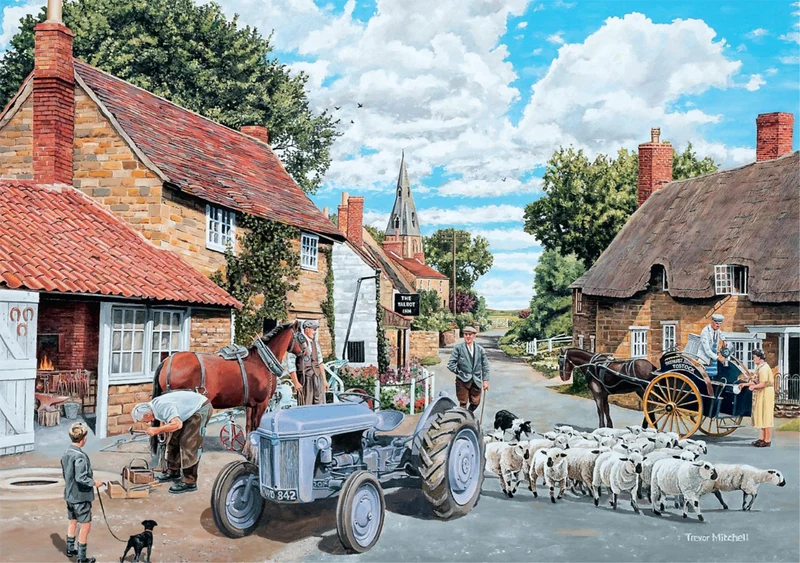 PFG Country Lane, Trevor Mitchell (Usage/Used - PUZZLES FOR GOOD)