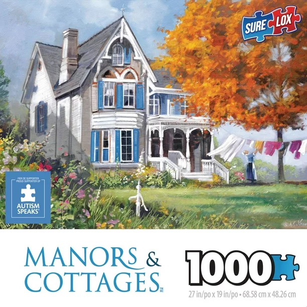 PFG Manors & Cottages - A Perfect Day (Usage/Used - PUZZLES FOR GOOD)