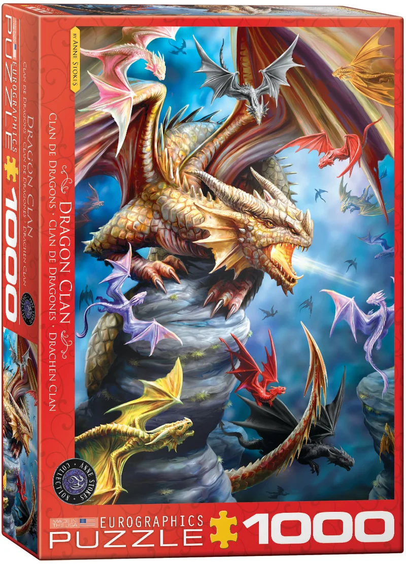 PFG Anne Stokes - Dragon Clan (Usage/Used - PUZZLES FOR GOOD)
