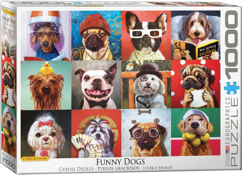PFG Funny Dogs, Lucia Heffernan (Usage/Used - PUZZLES FOR GOOD)