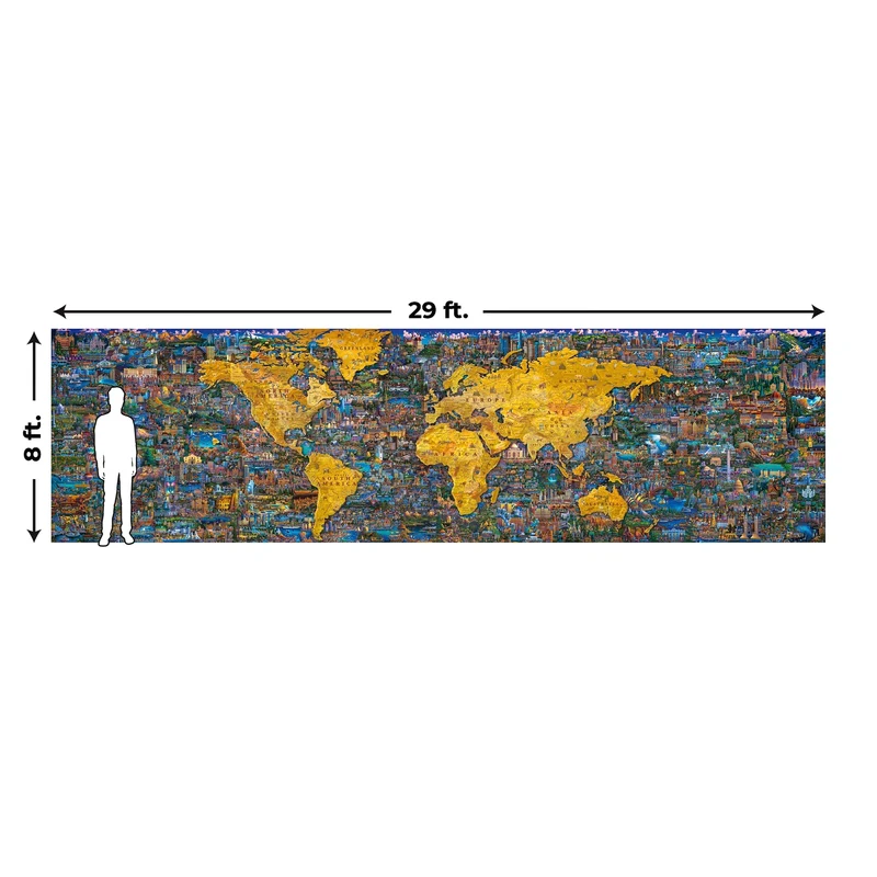 DMG What a Wonderful World - World's Largest Puzzle (60,000pcs) (DAMAGED BOX)