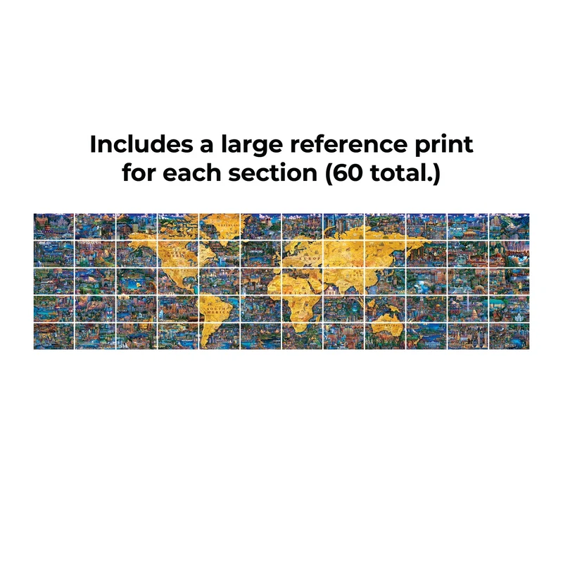 DMG What a Wonderful World - World's Largest Puzzle (60,000pcs) (DAMAGED BOX)