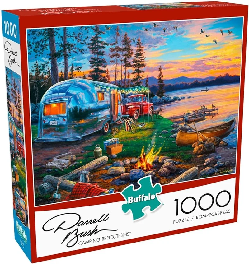 PFG Camping Reflections, Darrell Bush (Usage/Used - PUZZLES FOR GOOD)