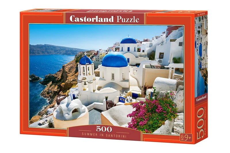 PFG Summer in Santorini (500pcs) (Usage/Used - PUZZLES FOR GOOD)
