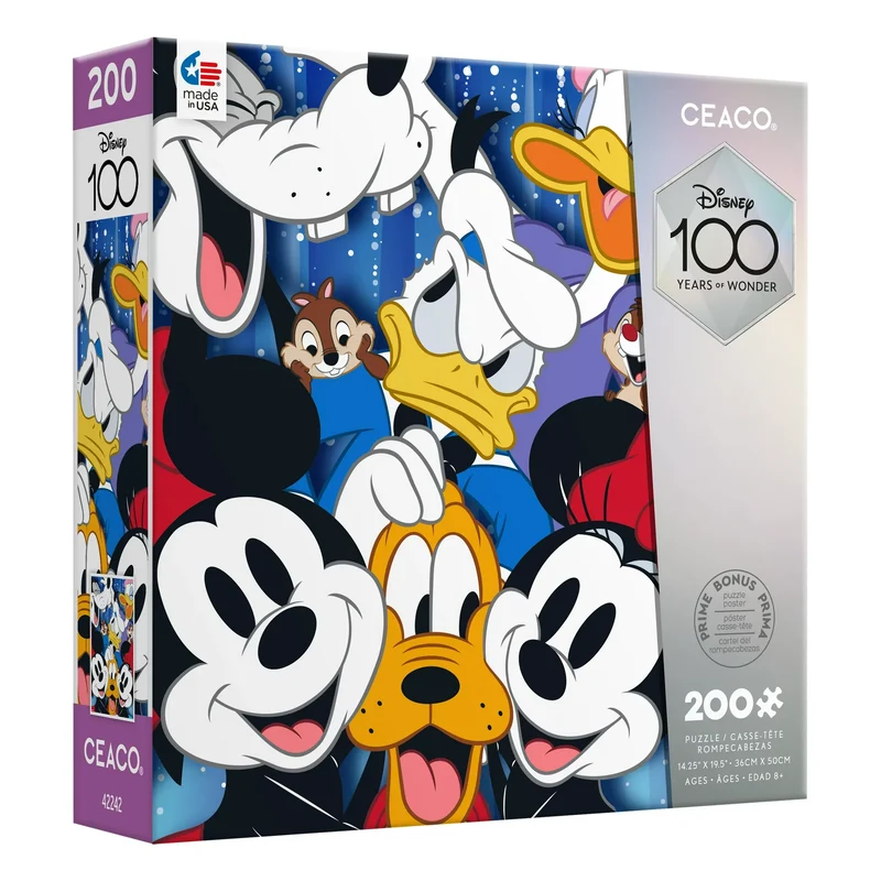 DMG Disney 100 years: Mickey & Friends Selfie (200pcs) (DAMAGED BOX)