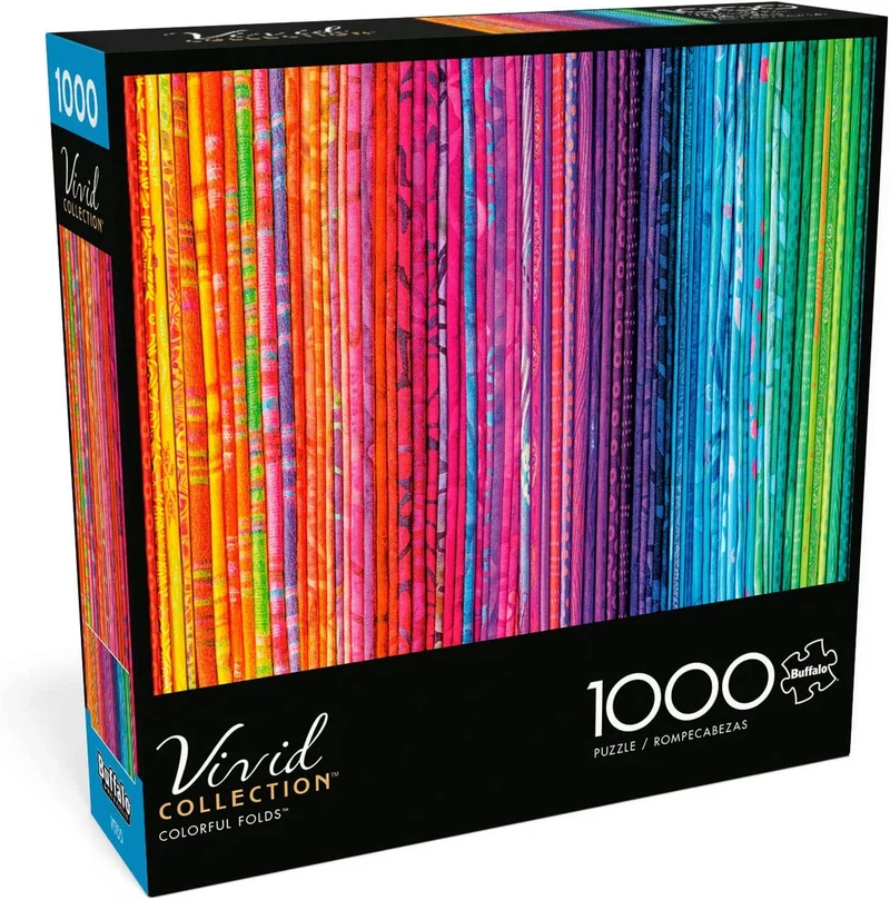 PFG Vivid Collection: Colorful Folds (Usage/Used - PUZZLES FOR GOOD)