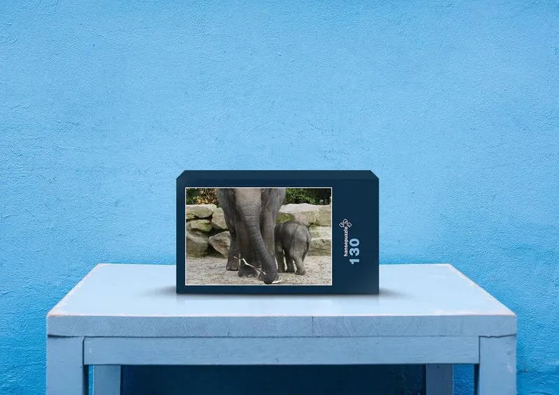 86660 Tierwelt - Elefant Puzzle