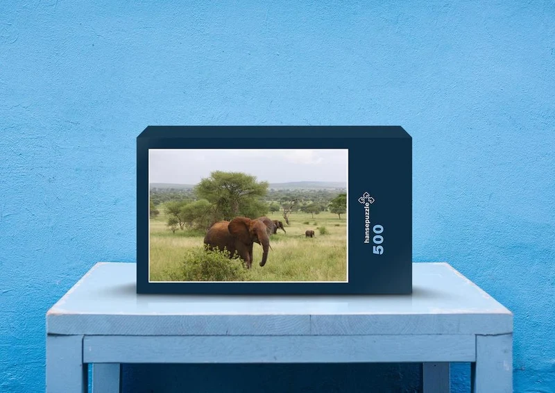 76684 Tierwelt - Elefant Puzzle