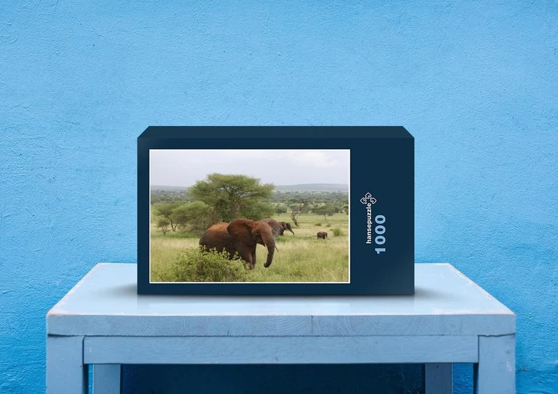 76684 Tierwelt - Elefant Puzzle