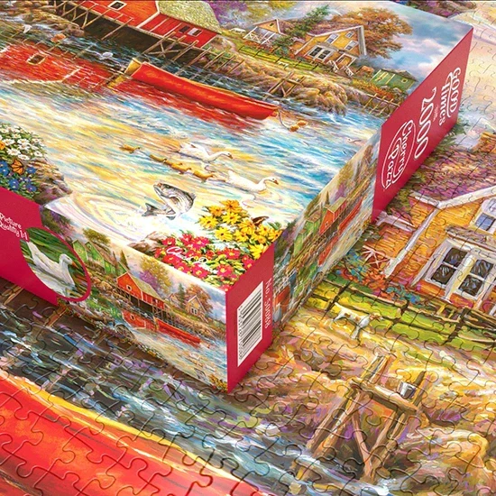 PFG Quiet Cove (2000pcs) (Usage/Used - PUZZLES FOR GOOD)