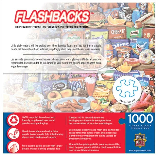 PFG Flashbacks: Kid's Favorite Foods (Usage/Used - PUZZLES FOR GOOD)
