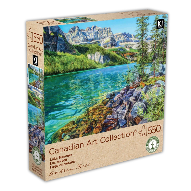 Canadian Art Collection: Lake Summer (550pcs)