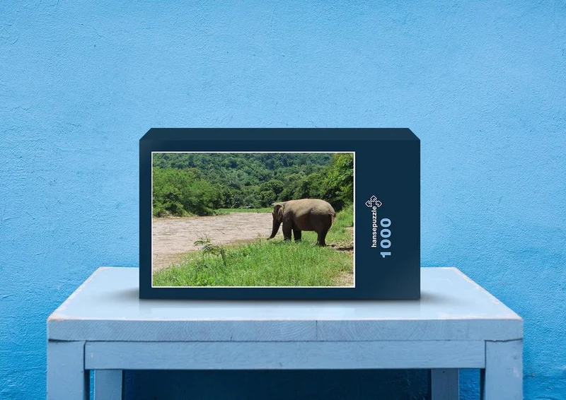 87180 Tierwelt - Elefant Puzzle