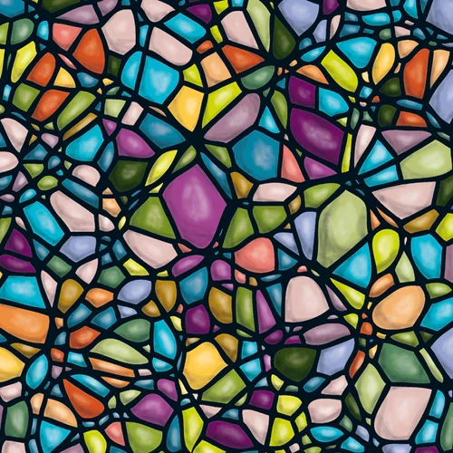 MINI Doodle: Stained Glass (72pcs)