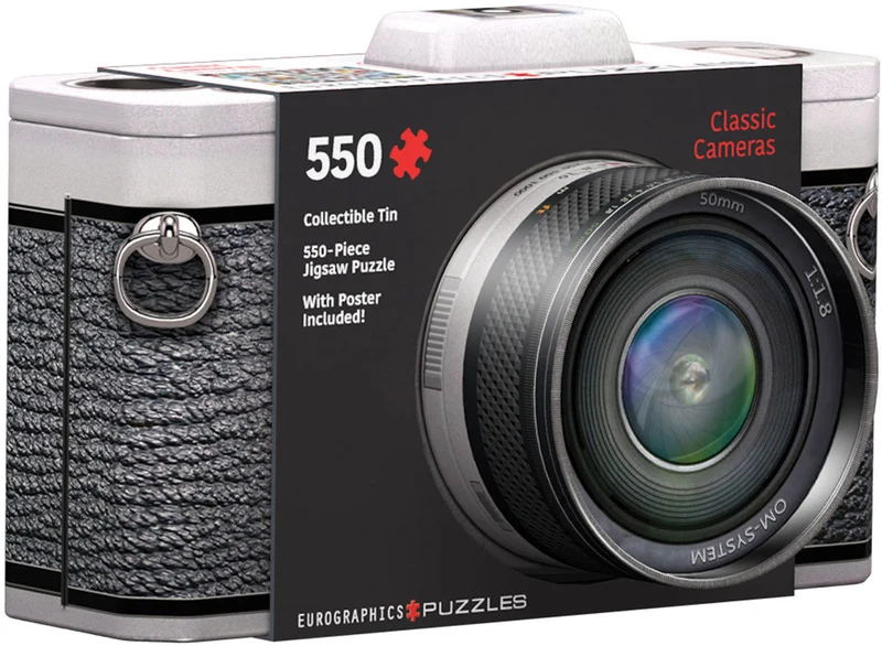 PFG Classic Camera Collectable Tin (550pcs) (Usage/Used - PUZZLES FOR GOOD)