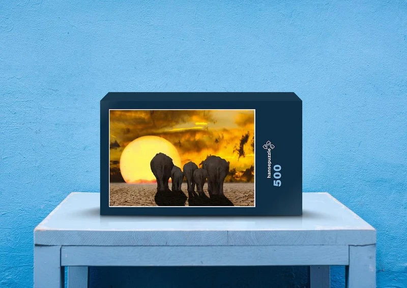 85004 Tierwelt - Elefanten Puzzle