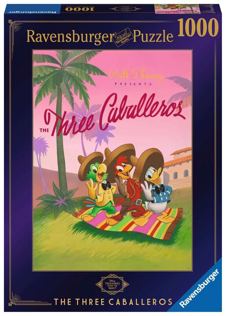 PFG Ravensburger Disney Vault - The Three Caballeros (Usage/Used - PUZZLES FOR GOOD)