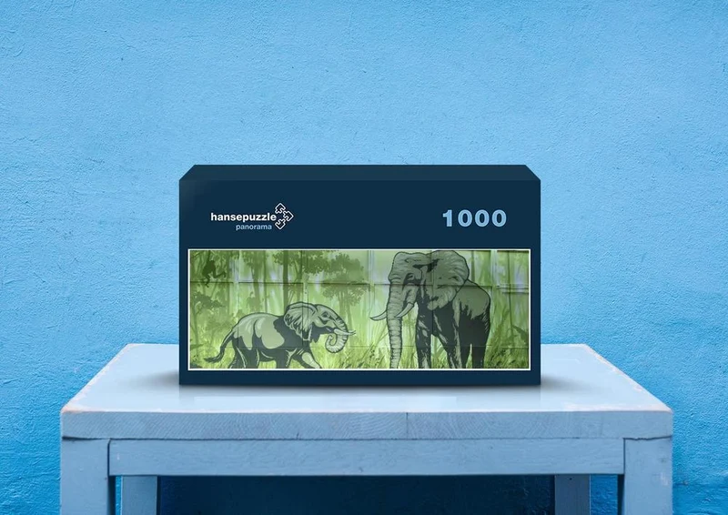85985 Hintergründe - Elefant Puzzle