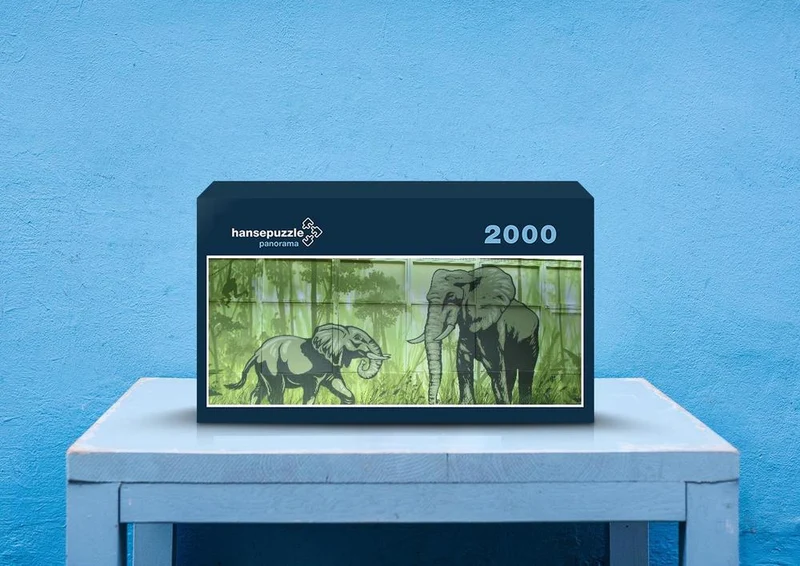 85985 Hintergründe - Elefant Puzzle