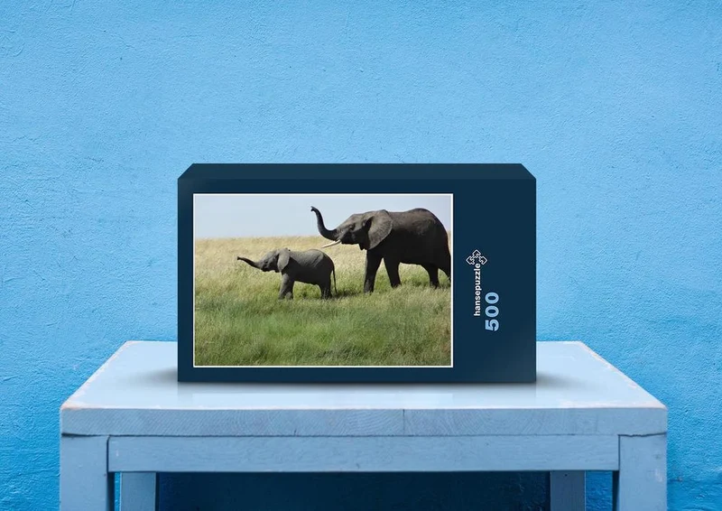 86957 Tierwelt - Elefanten Puzzle