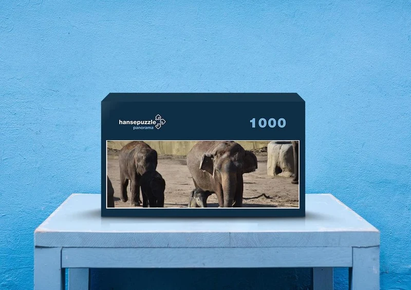 86971 Tierwelt - Elefanten Puzzle