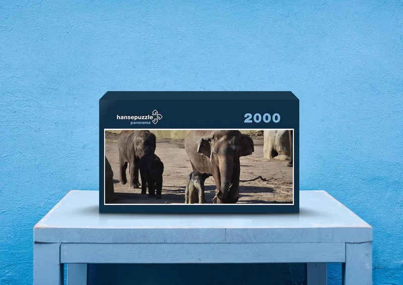 86971 Tierwelt - Elefanten Puzzle