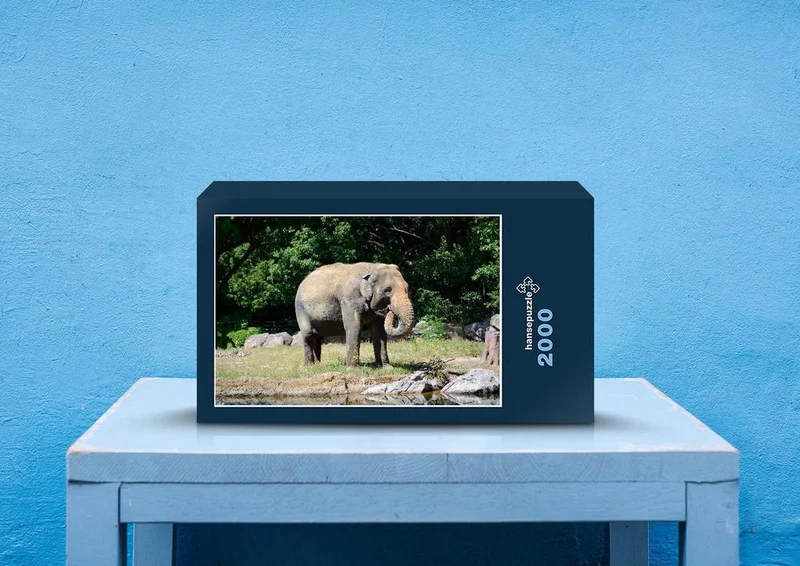 86986 Tierwelt - Elefant Puzzle