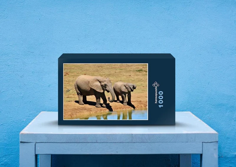 87016 Tierwelt - Elefanten Puzzle