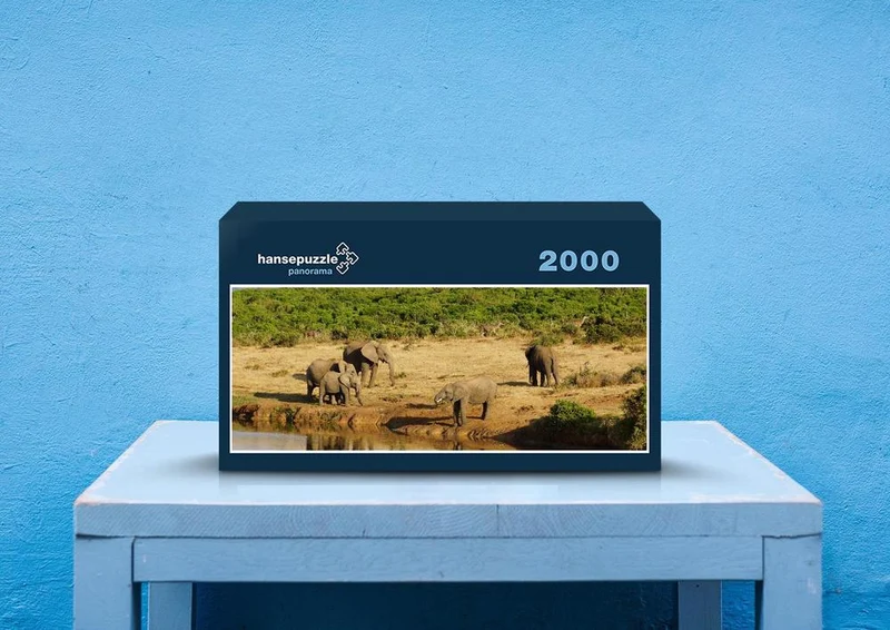 87253 Tierwelt - Elefant Puzzle