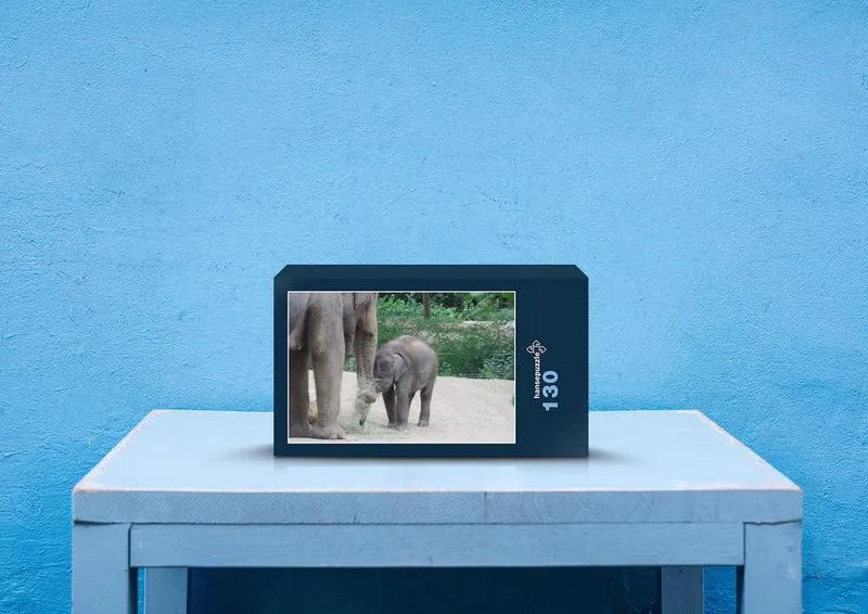 87268 Tierwelt - Elefantenfamilie Puzzle
