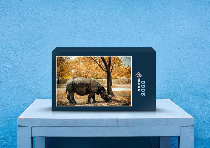 86576 Tierwelt - Nashorn Puzzle